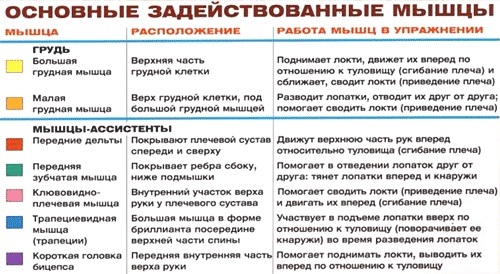 Жим гантелей лежа под углом